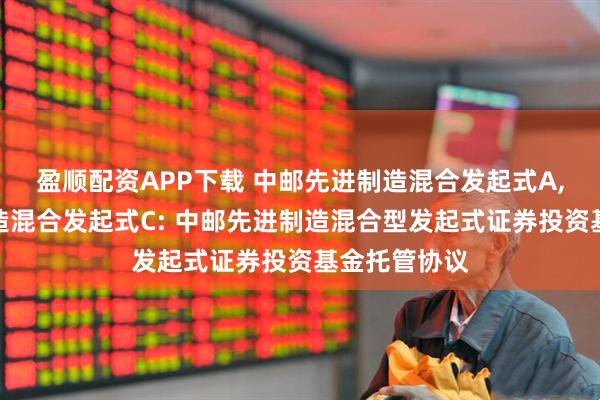盈顺配资APP下载 中邮先进制造混合发起式A,中邮先进制造混合发起式C: 中邮先进制造混合型发起式证券投资基金托管协议